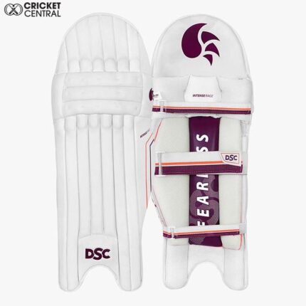 White cricket batting pads from DSC fearless