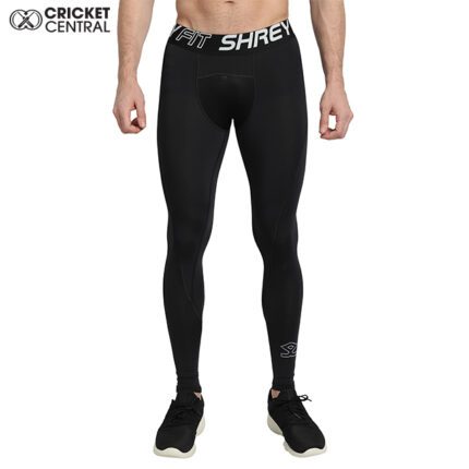 Black Compression Bottom for cricket from Shrey