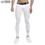 White Compression Bottom for cricket from Shrey