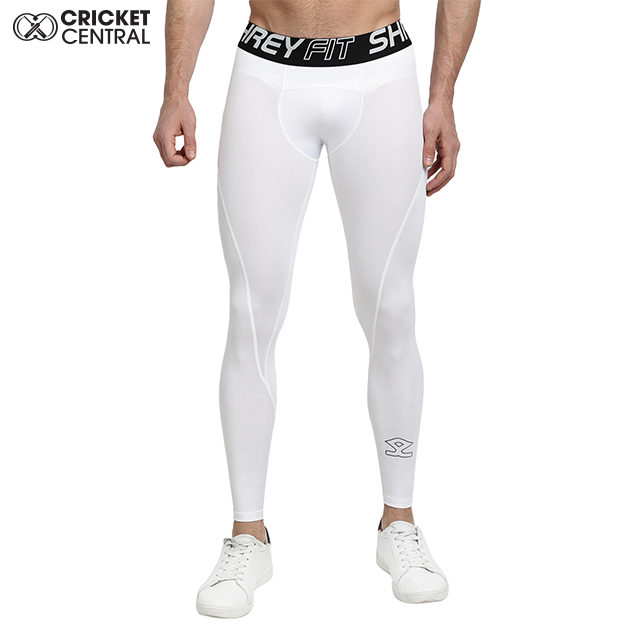 Shrey Compression Bottom Long – White – Cricket Central