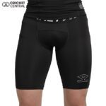 Compression Innerwear shorts in black for cricket from shrey
