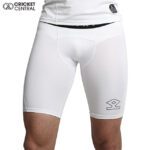 Compression Innerwear shorts in white for cricket from shrey