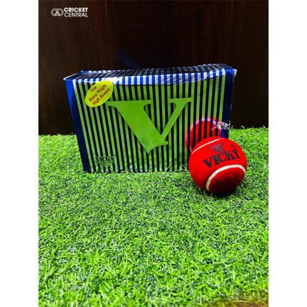 Red hard tennis ball from Vicky