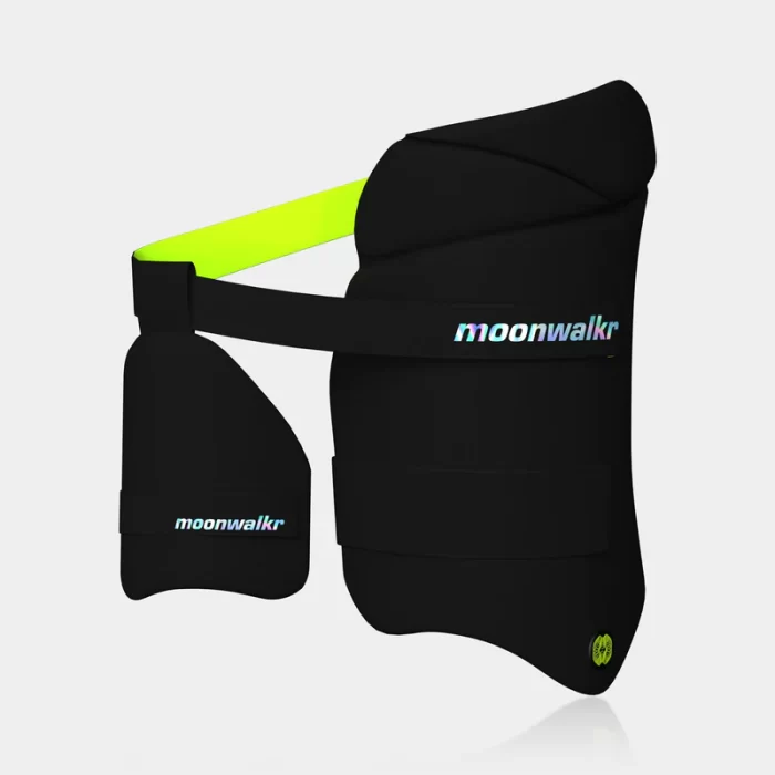 Moonwalkr 2.0 black thigh pad along with inner thigh pad